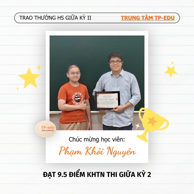 KHOA HỌC TỰ NHIÊN: CHỈ HỌC NHIỀU THÔI LÀ CHƯA ĐỦ!